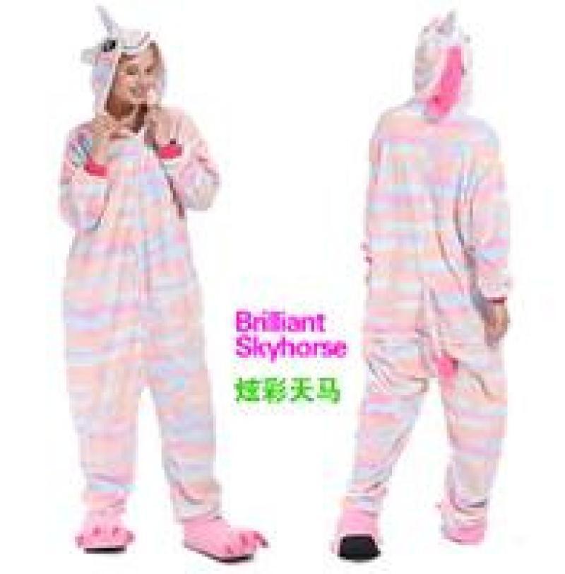 Pijamas transfronterizos al por mayor de fábrica Labubu pijamas femeninos de una sola pieza de dibujos animados pijamas de animales de franela Capibala