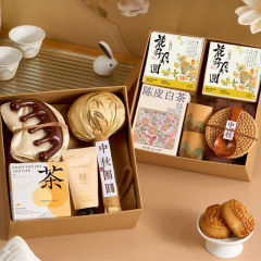 2025新款中秋节广式月饼礼盒装礼品高端送客户员工福利伴手礼