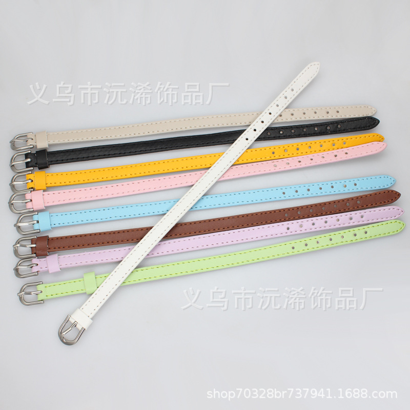 8 MM Kunstleder Armband PU Leder Armband DIY personalisiertes Handgelenkband Armband tragbarer Buchstabe Öltropfen Schmuck Zubehör