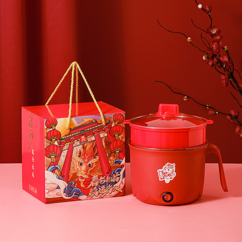 Multifunctional Electric Cooker Electric Hot Pot Noodle Cooker Opening Sale Event Practical Gift Electric Steam Cooker