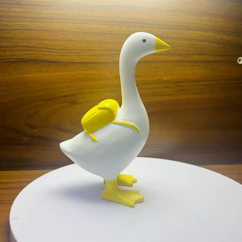 クロスボーダー新しいスタイルの醜いニンニクアヒル樹脂工芸品キー収納かわいいデスクトップ装飾小さな装飾品アヒル|undefined