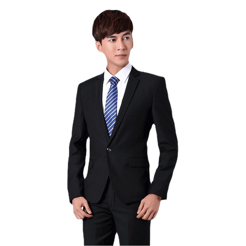 Traje de primavera y otoño traje de hombre y mujer traje de hombre traje de dos piezas para trabajo grupo de dama de honor