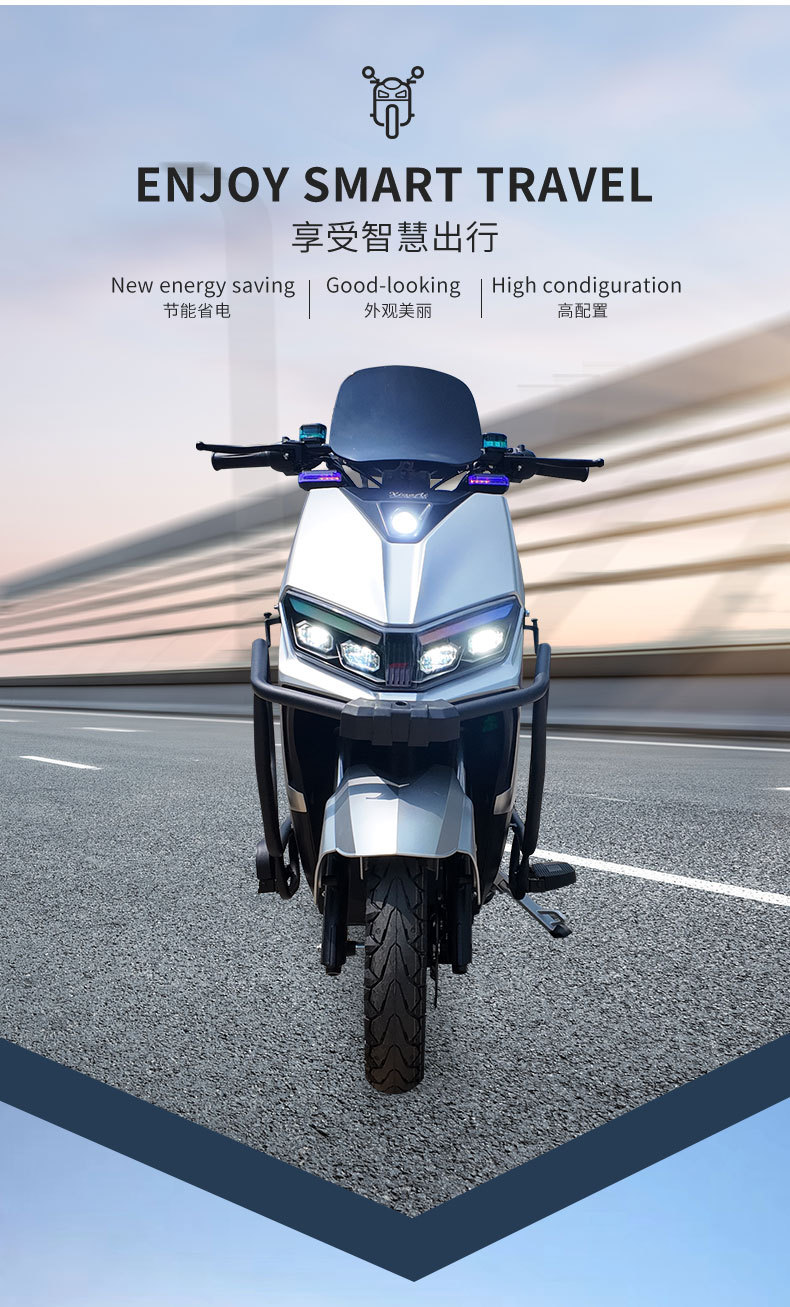 Cross-Border Export Electric Motorcycle Pedals Motorcycle Adult Transportation Pedals Battery Car Overseas Electric Motorcycle Processing Wholesale
