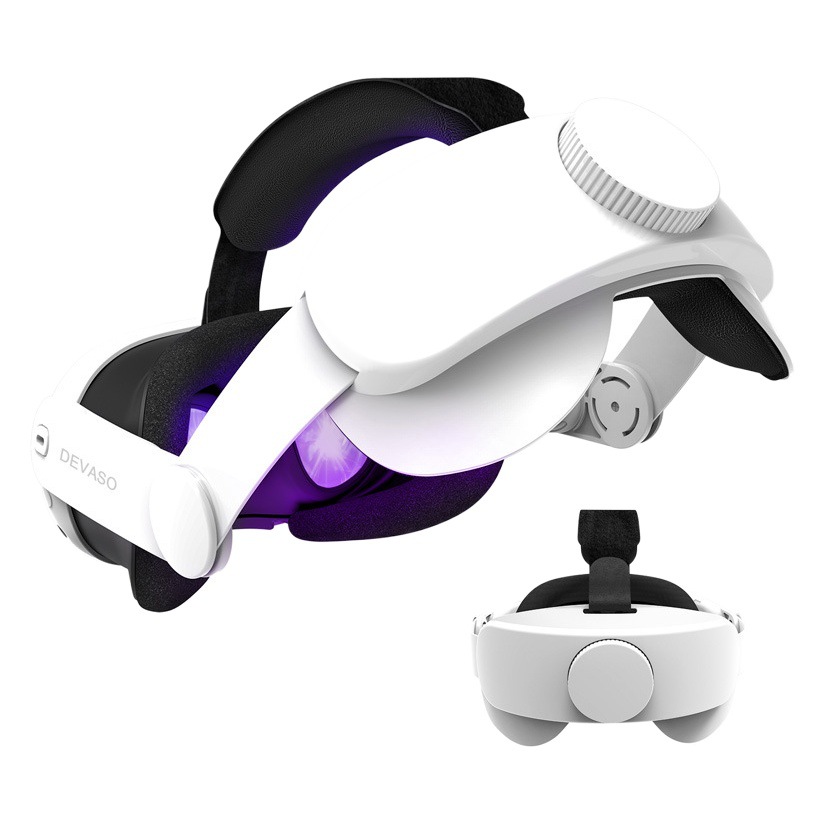 Gafas MetaQuest3VR Quest3S, diadema ajustable, accesorios para el alivio de la presión, correa de descompresión VR opcional