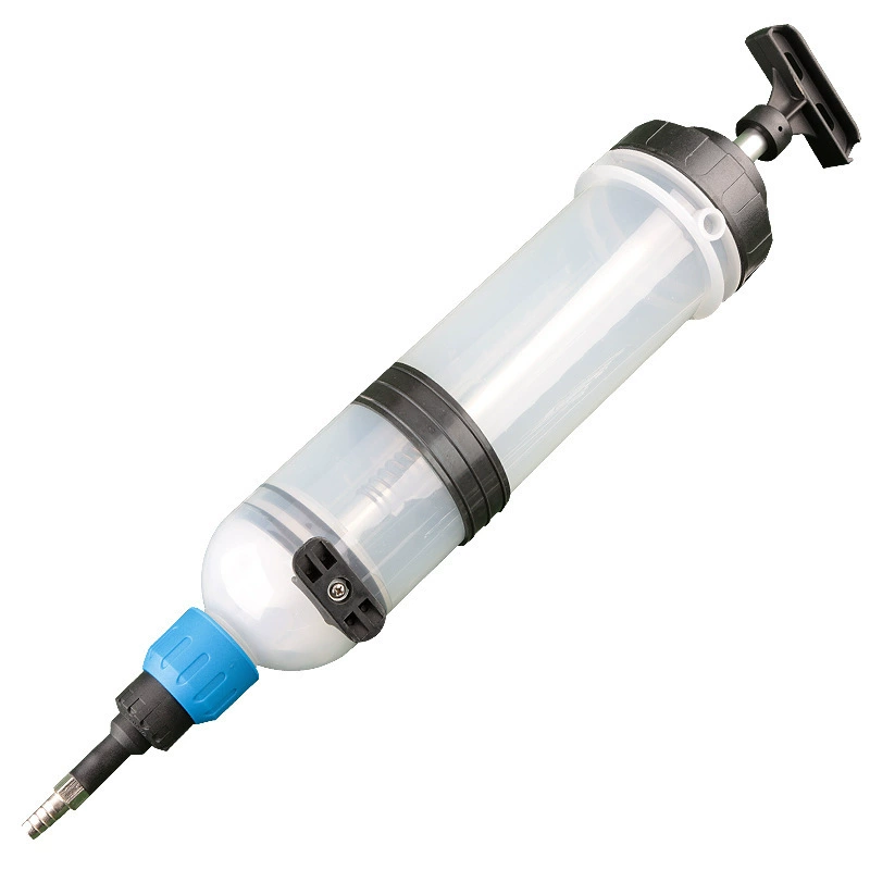 Hand -stretched gas -sucking gunner push oil and water dual -use oil -absorbing gun injection oil gun brake manual oil pipe big syringe