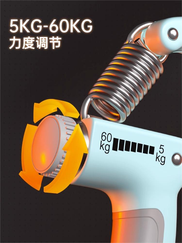 Contando agarre hombres y mujeres entrenador de mano brazo fuerza ejercicio portátil ajustable rehabilitación dedo entrenador