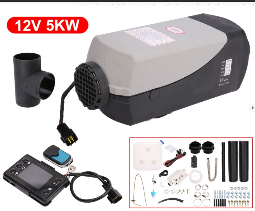 Нагреватель топлива мощный открытый стояночный обогреватель Сплит 5 кВт автомобильный Грузовик Электрический трехколесный обогреватель