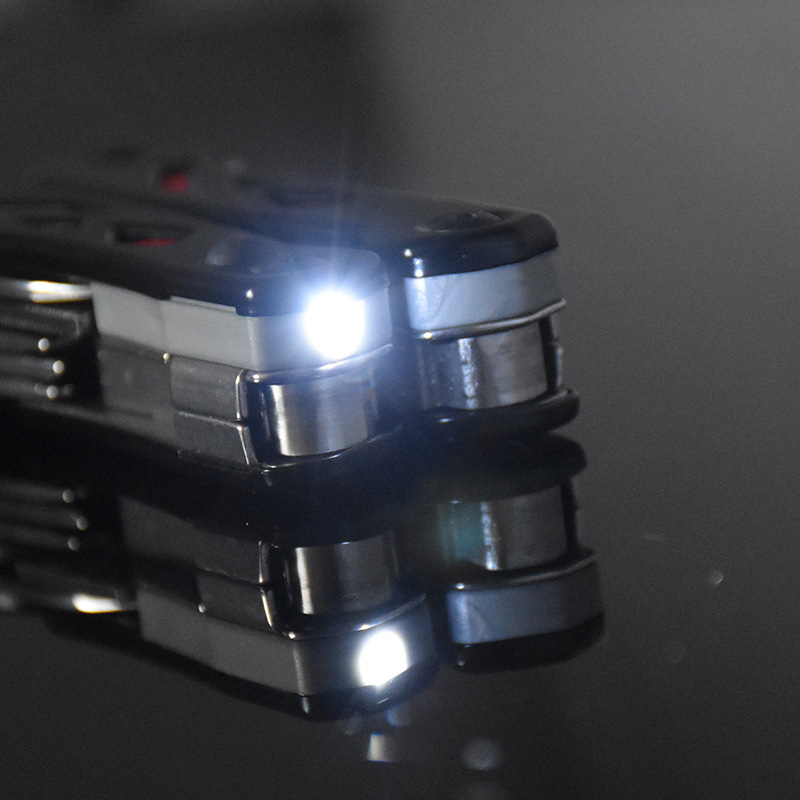 SQT Shunquan 1509 alicates multifunción plegables para llevar al aire libre y al aire libre, alicates de cuchillo de combinación