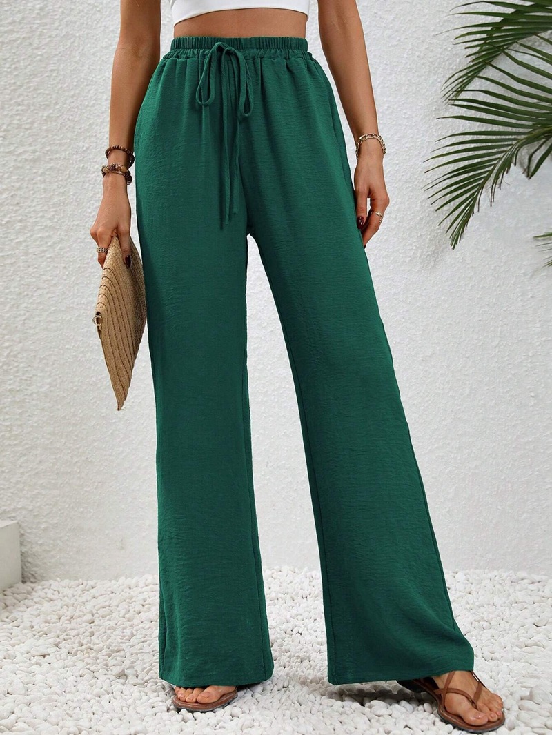 Women's Daily Streetwear Solid Color Full Length Casual Pants Straight Pants display picture 41