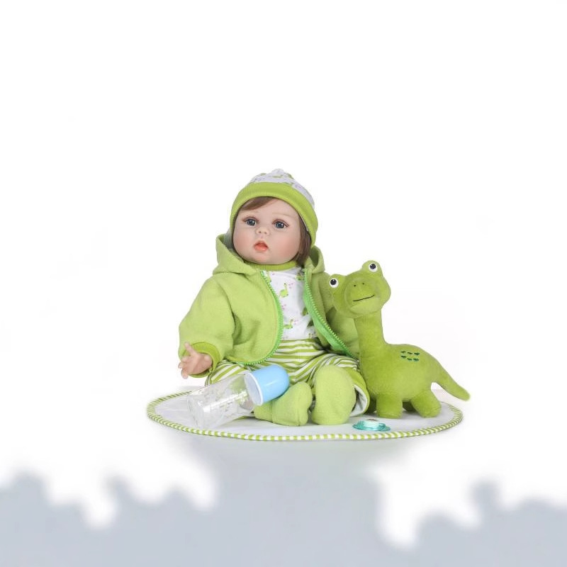 NPK nuevo cuerpo de tela suave pegamento casa juego simulación muñeca creciente amigos
