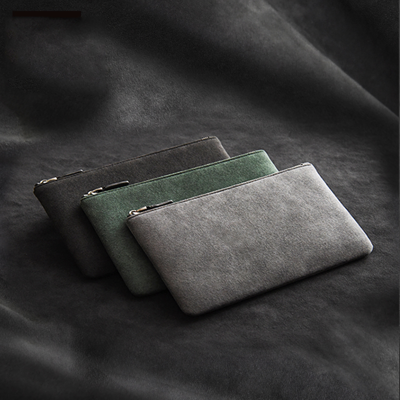 Men's Clutch Bag, Business Suede Leather Clutch, Casual Clutch Bag, Simple Large-Capacity Mobile Phone Bag, Envelope Wallet Men's Clutch Bag, Business Suede Leather Clutch, Casual Clutch Bag, Simple Large-Capacity Mobile Phone Bag, Envelope Wallet