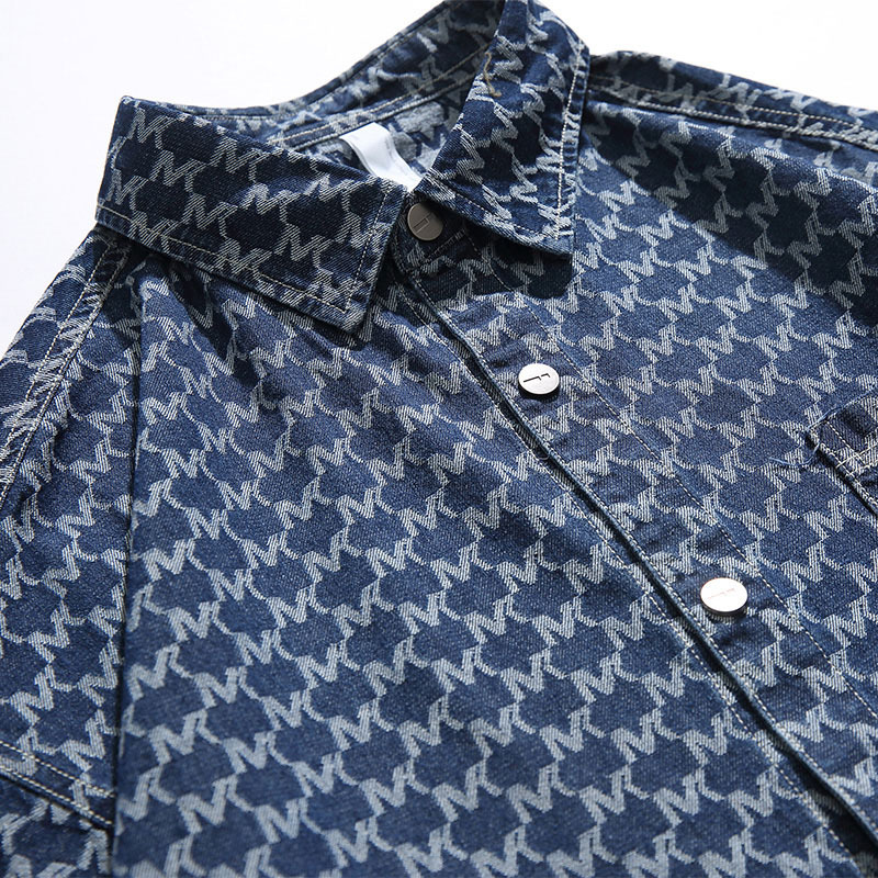 Japanese retro demi-season fresh shirt for men and women