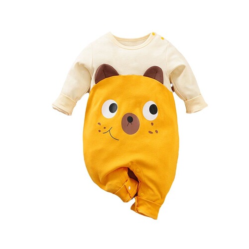 Baby clothes unisex baby onesie long sleeve onesie crawling suit babyclothes spring autumn newborn cross-border