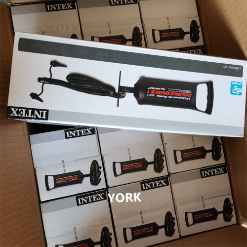 INTEX inflator large size air pump mattress household outdoor portable inflatable hand pump outdoor inflatable