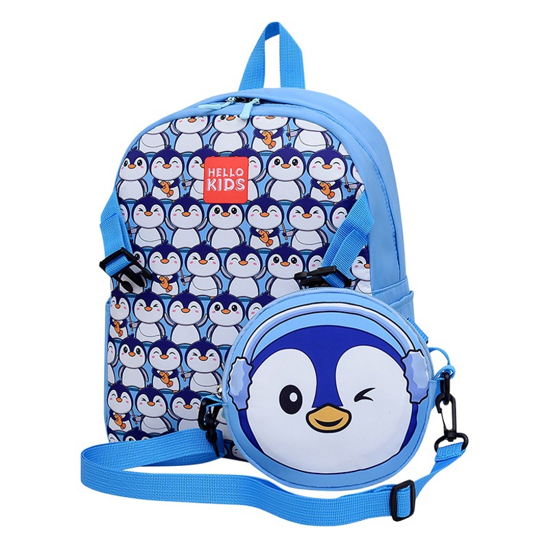 Kindergarten clase grande mochila de dibujos animados de los hombres de primer grado pequeña mochila de comercio exterior nueva mochila de gran capacidad para 5-9 años