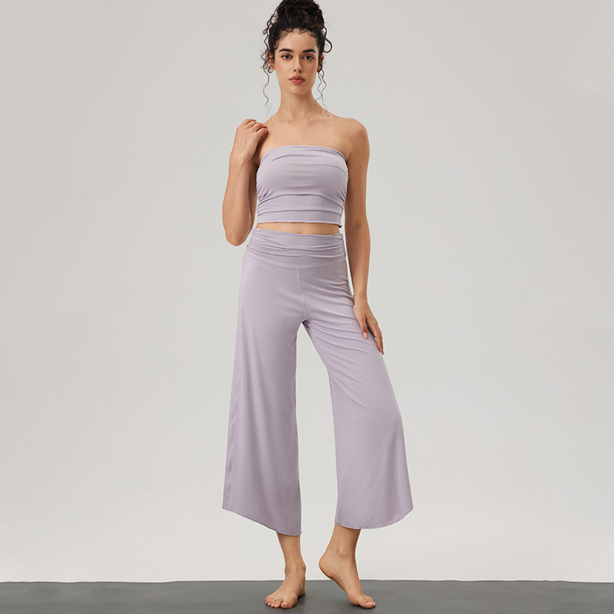 Comercio exterior nuevo Vipassana flujo de yoga conjunto de alta elasticidad Model absorción de humedad ropa de ejercicio de secado rápido chaqueta deportiva para el pecho