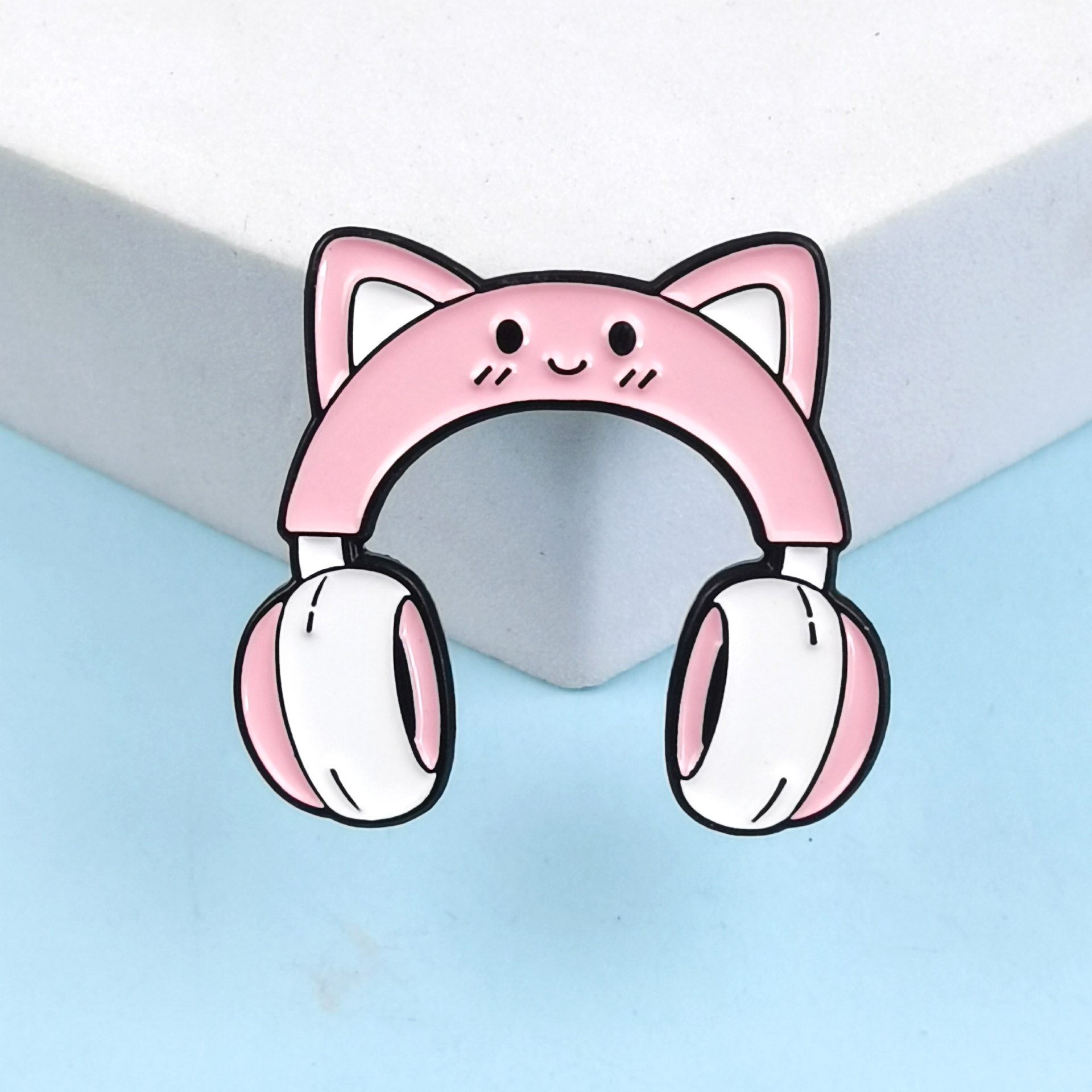 Teclado de dibujos animados ratón insignia de metal modelado creativo bolso lindo alfiler accesorios estudiantes niños ropa broche