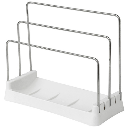 Kitchen adjustable storage rack, chopping board rack, knife holder, integrated rag sponge wiper, storage rack for cutting boards