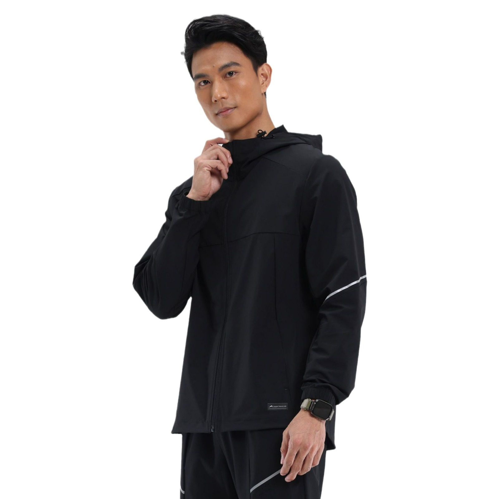 Montaña Luo Tuo mismo traje de asalto hombre entrenamiento al aire libre ciclismo a prueba de viento impermeable abrigo deportivo traje de montaña ropa de fitness