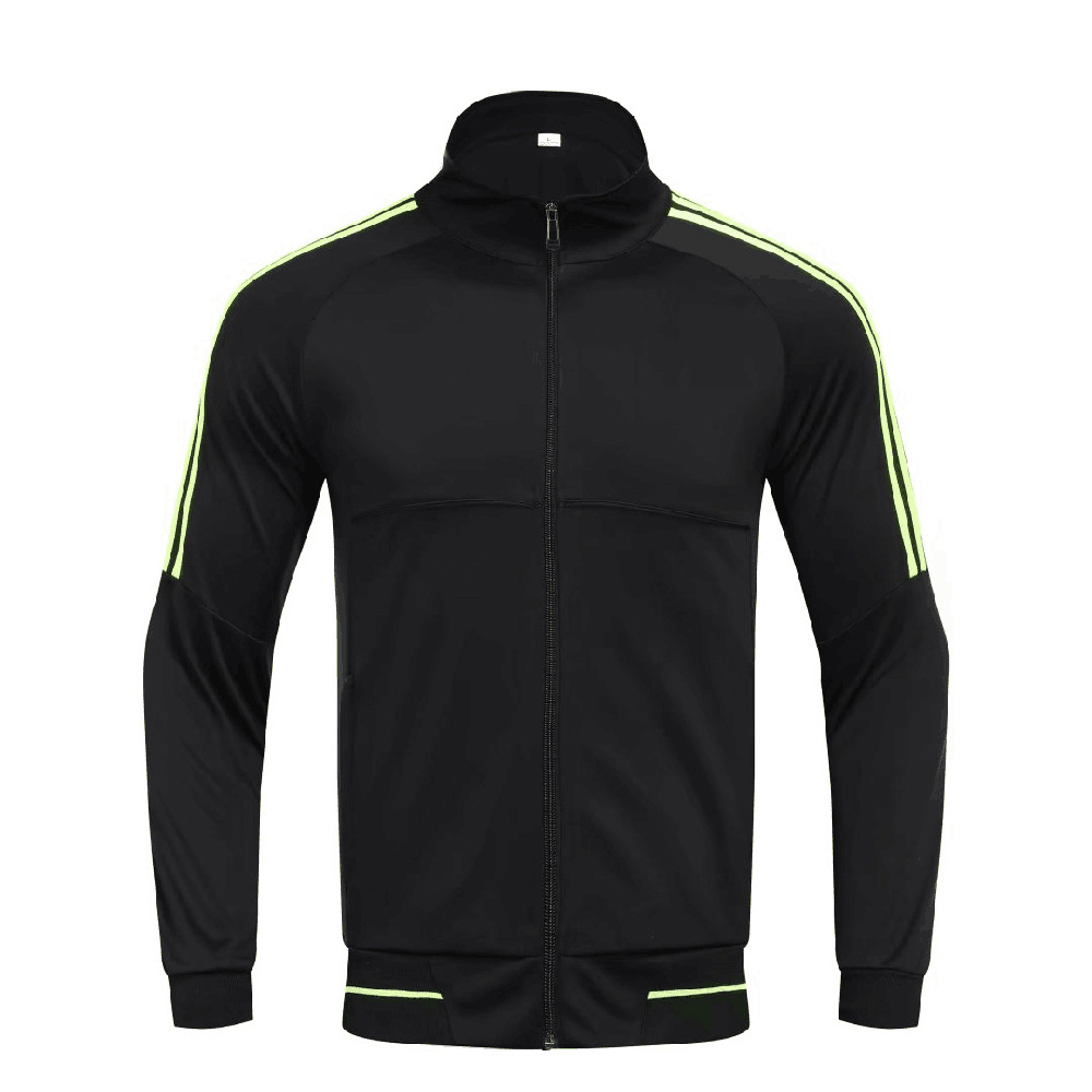 Black fluorescent green edge top