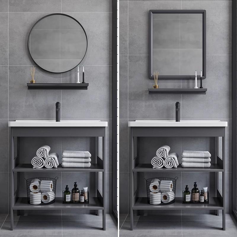 lavabo tipo suelo gabinete combinado inodoro todo en cerámica lavabo columna lavabo doméstico lavabo espacio de aluminio