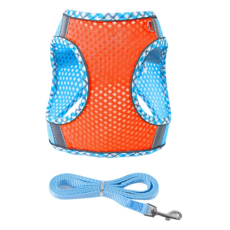 Correa de salida para mascotas gato perro correa de pecho chaleco gato caminando cuerda correa de perro cachorro perro mediano y pequeño