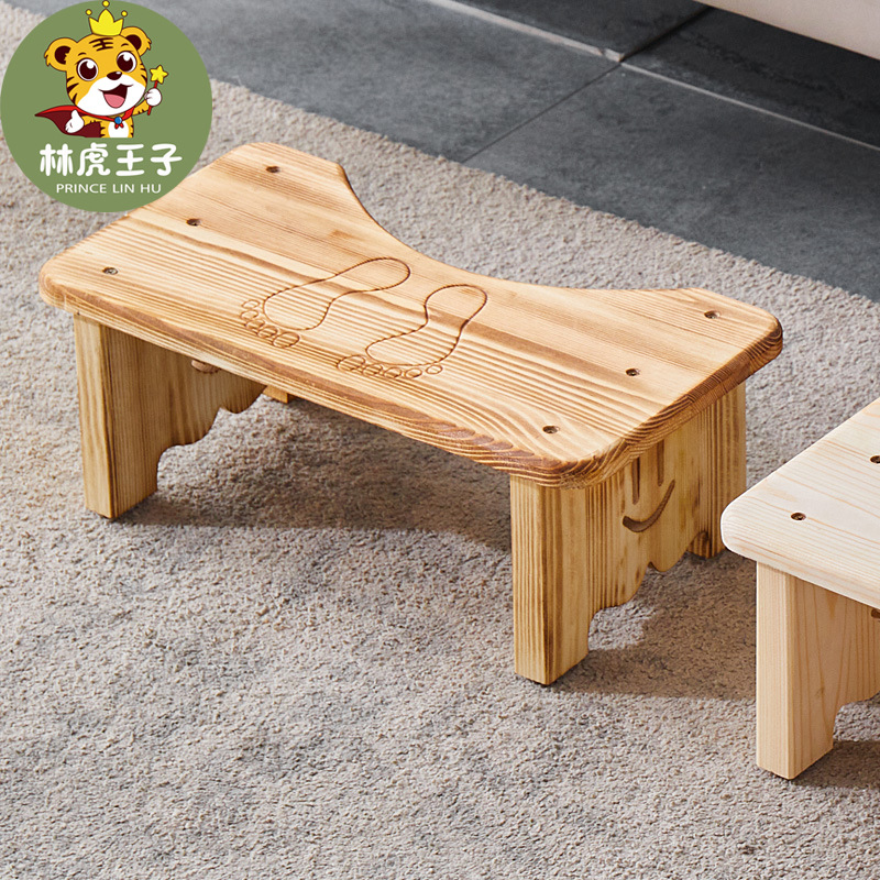 Home solid wood toilet seat footstool squatting toilet godsend bathroom toilet footrest step stool footstool