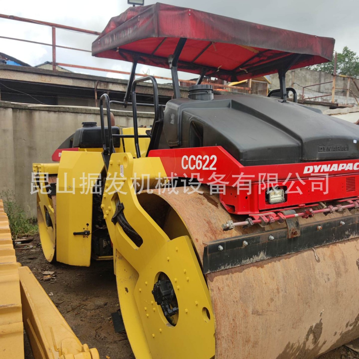 Used Dynapac roller二手戴纳派克CC622双驱双震压路机