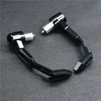 Motorcycle handguard handle protection anti-fall bow horn protection lever brake protection universal modification CNC accessories (Motosiklet ləvazimatları və aksesuarları) - mx-handguard-black