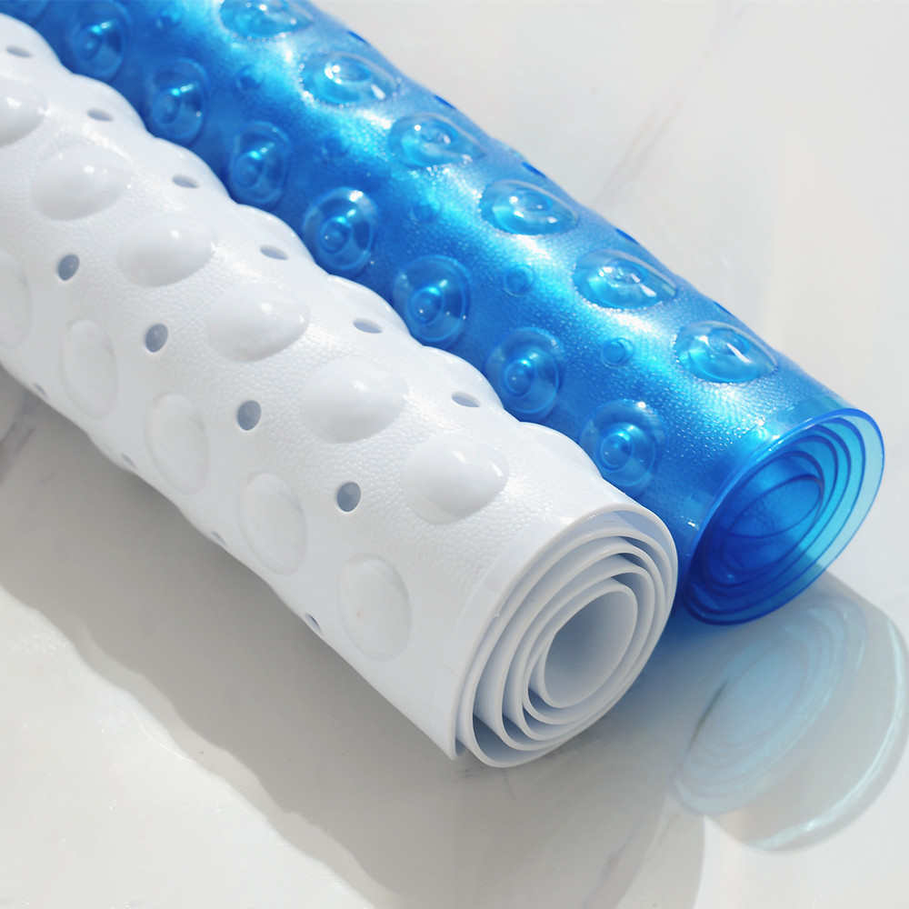 Startseite Badewannenmatte Badezimmer-Bodenmatte 100 × 40 cm verlängerte und verdickte wasserdichte Duschraum-Badezimmermatte_voghion.com
