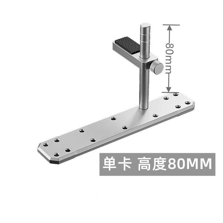 Graphics card support bracket, aluminum alloy, single or double‑arm, vertical fixed for desktop PCs