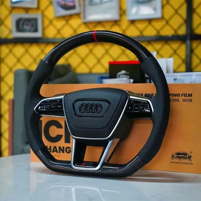 middle net large surround front Big Surrounded - carbon-fiber-steering-wheel-replacement-of-original-disc