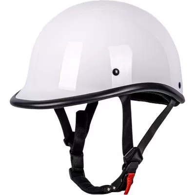 helmet with carbon fiber texture, suitable | Motosiklet kaskı (dəbilqə) - bright-white-s5354cm