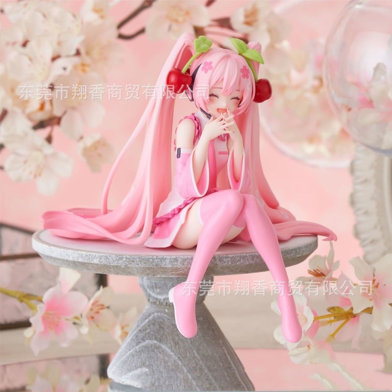 包邮灰姑娘初音手办睡美人长发洛天依公主水手服摆件批发代发|undefined