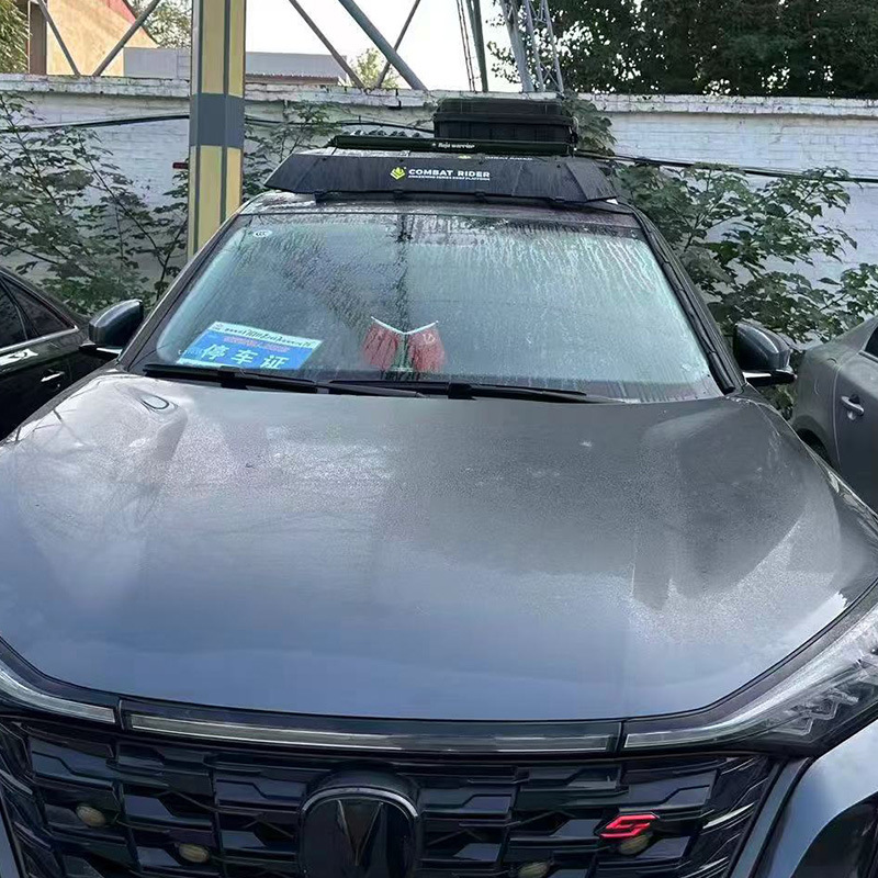Changan Cs75 Roof Rack Side Tent Explorer Roof Rack Outdoor Off-Road Modification Aluminum Alloy Flat Roof
