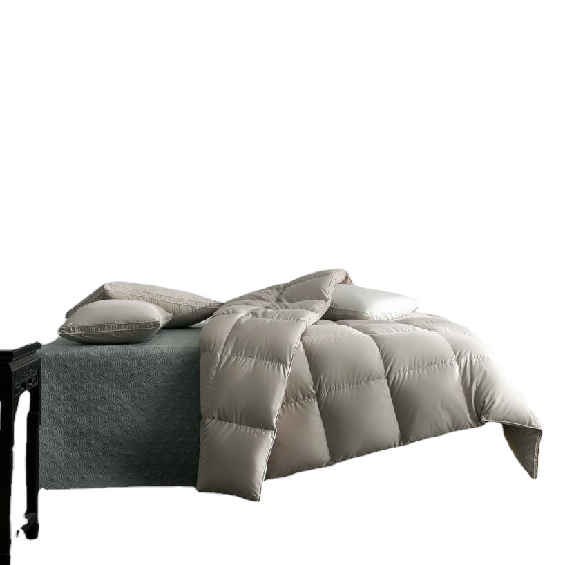 Хлопковое мягкое тихое пуховое одеяло 95 белый гусиный бархат весной и осенью летнее прохладное одеяло практичное гостиничное одеяло