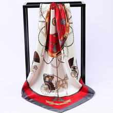 shopee�¿�ݽz�Iɫ��ӡ���z��90�󷽽��R�������^��hijab����