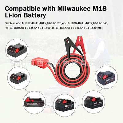 Cable Clip with Adapter: Car on the line of fire
