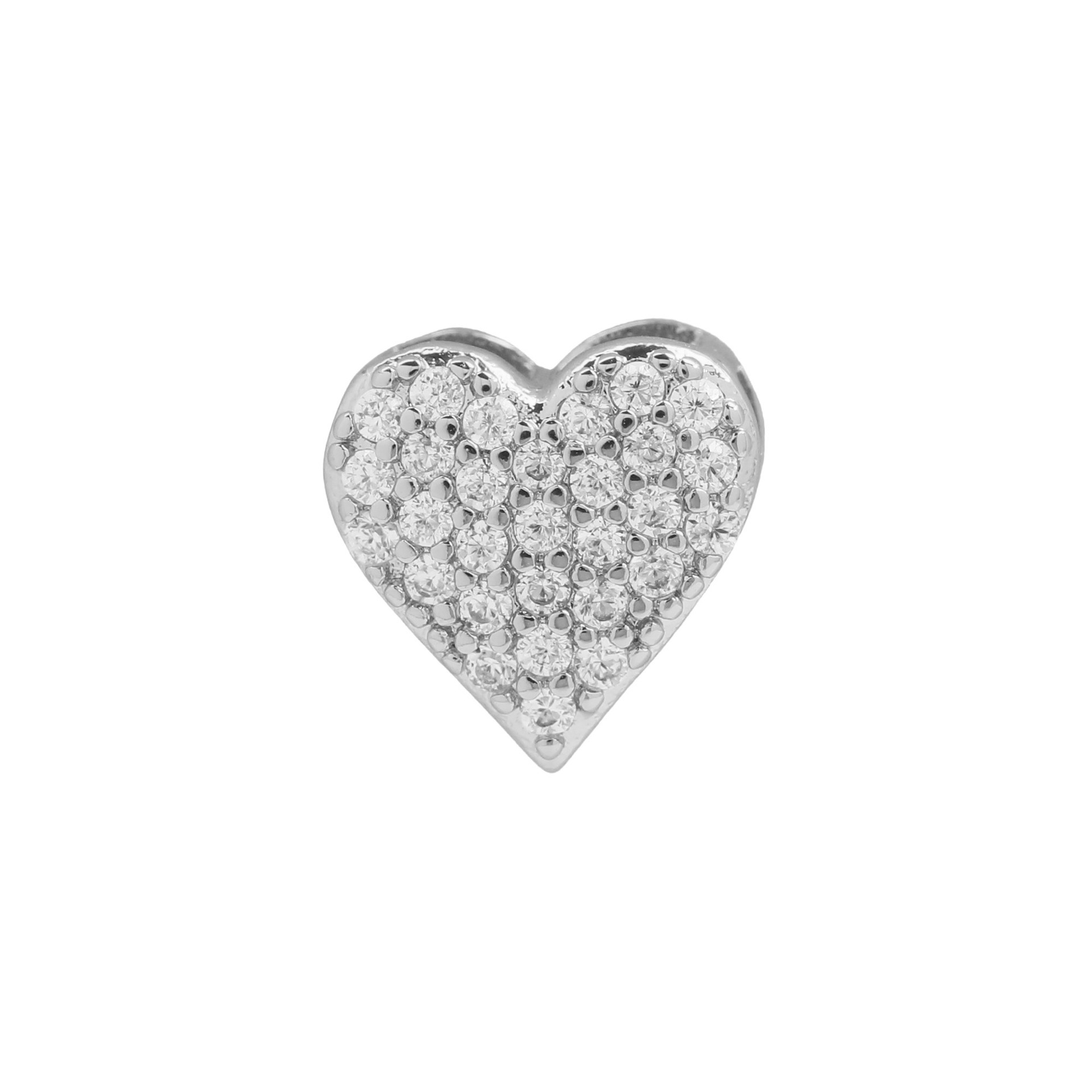 silver pendant-heart