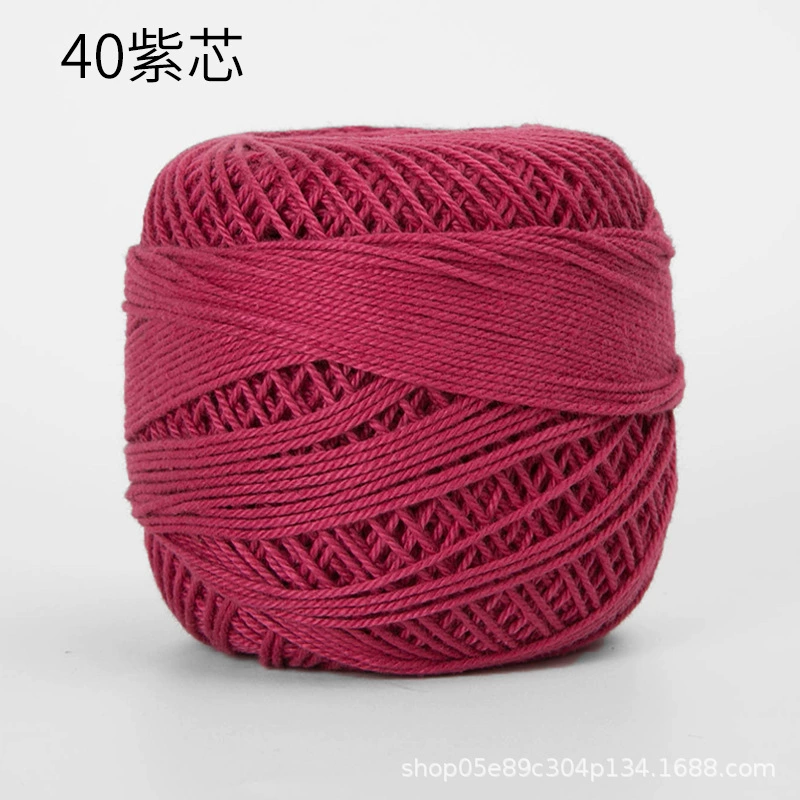 Шёлковая crochet нить шарики, 3 размера, разноцветная пряжа для вязания сумок и крючком