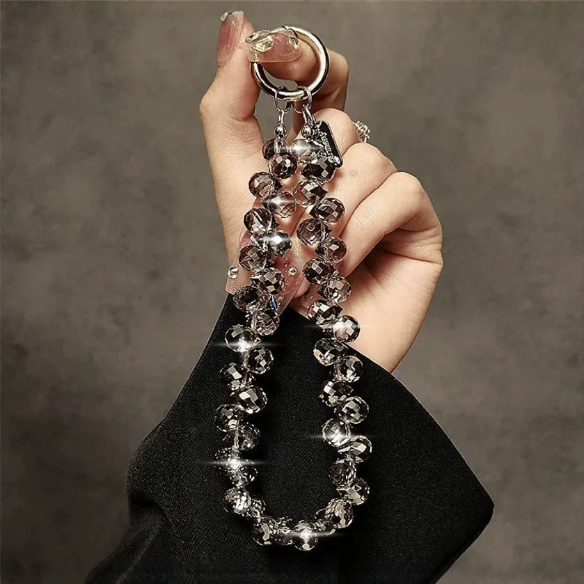 Mobile phone, short strap drop-shaped, chain, protective handheld beaded bracelet, high-quality style