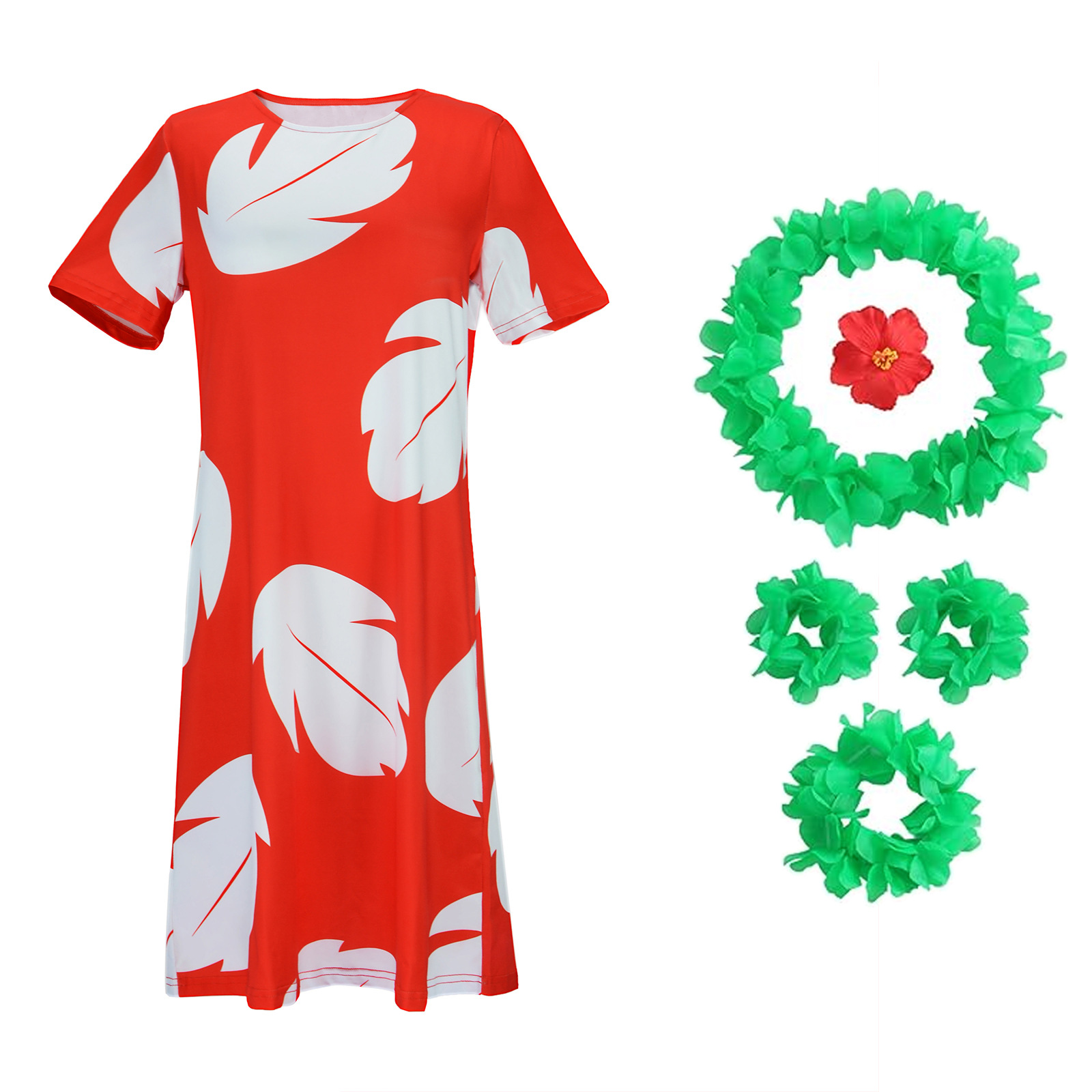 Movie Star Baby Cos Suit Lilo Lilo Stitch Cosplay Suit Halloween Costume Factory in stock