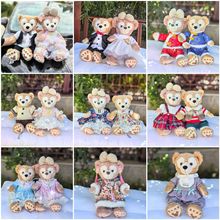 50CM达菲熊服装玫玫衣服毛绒玩具服饰西装婚纱新年唐装自制娃衣