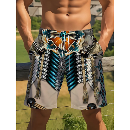 New European and American 3D casual sports shorts, direct sales wholesale