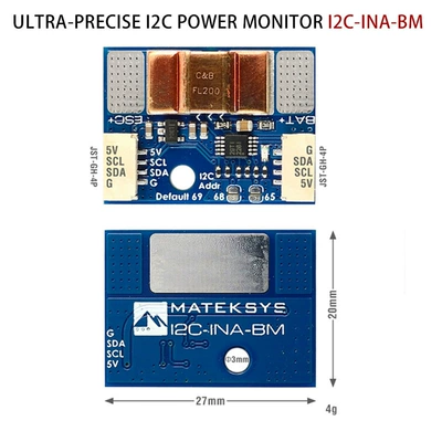POWER MONITOR I2C-INA-BM: Tire pressure monitoring system