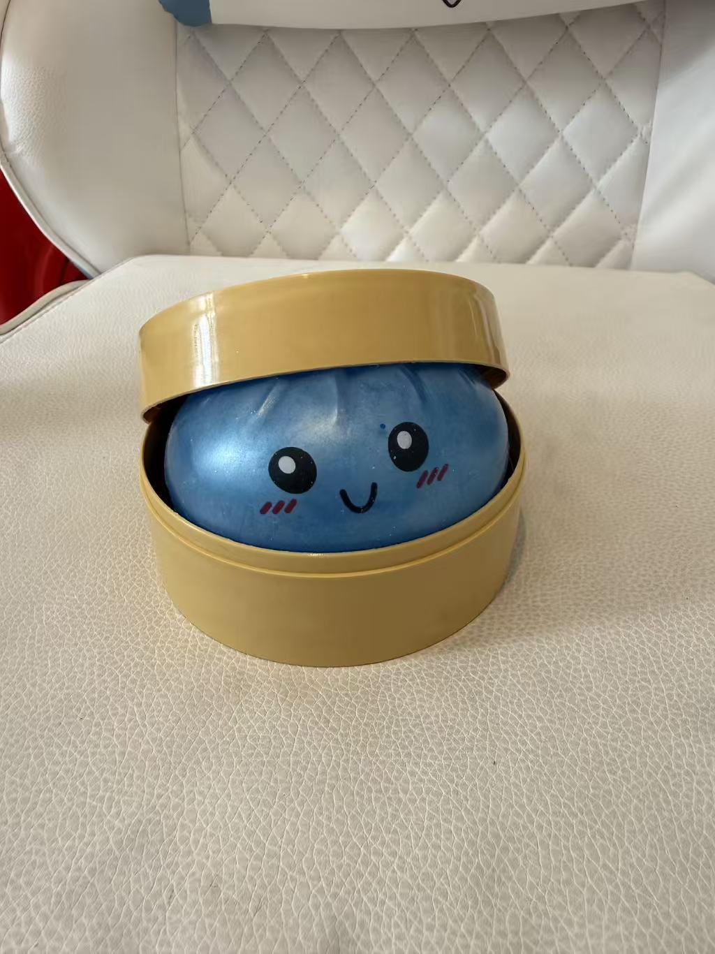 Dumpling Squishies Toy Simulación dumpling pellizco juguete de descompresión dumpling juguete torcido