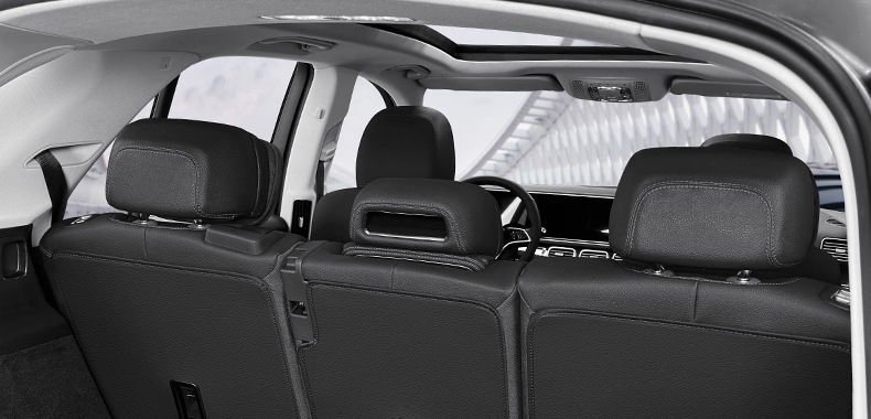 Suitable for Mercedes-Benz Gle350/450 Rear Seat Back Anti-Kick Pad Gls450 Trunk Protective Pad Car Supplies