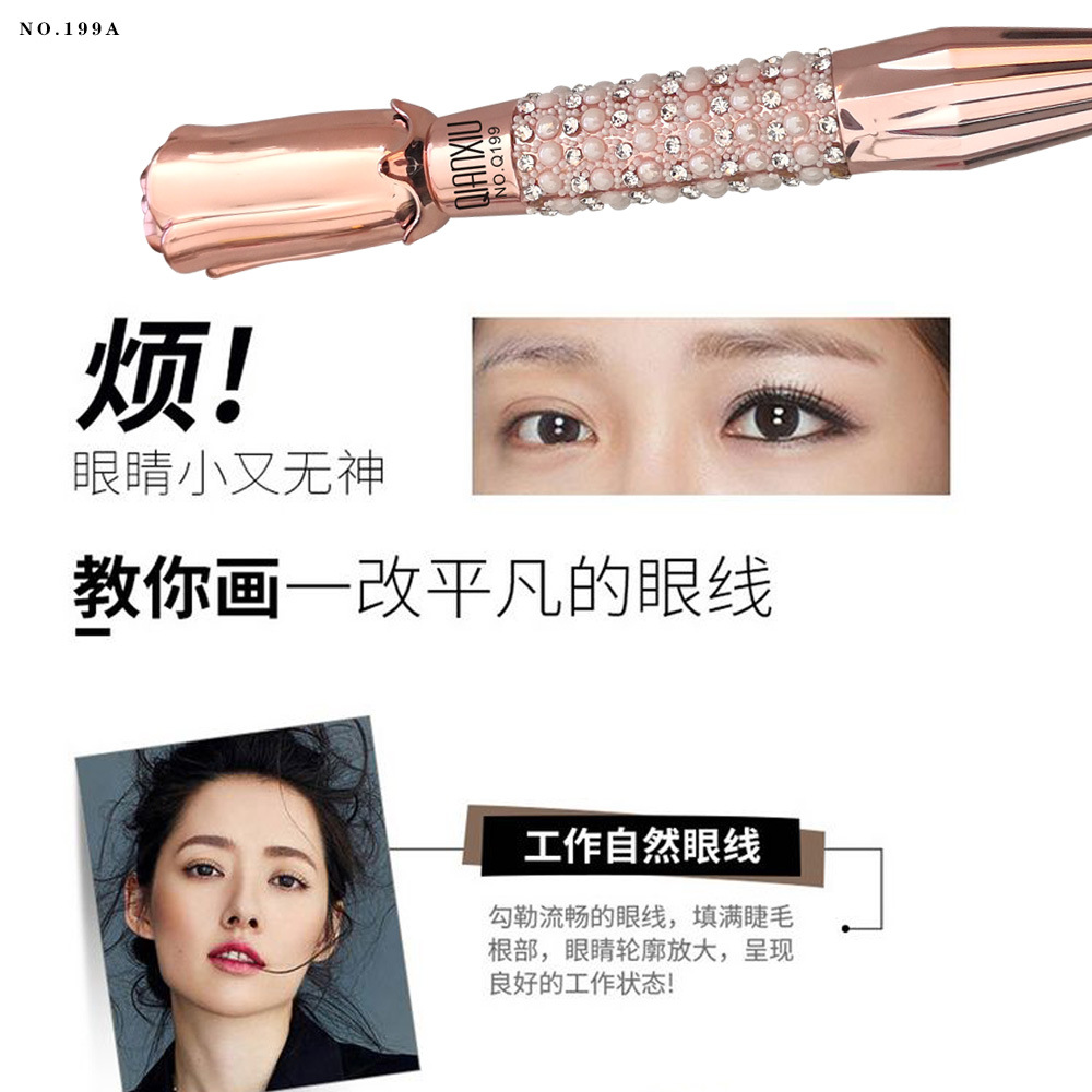 QIANXIU Cross-border Makeup Queen, Scepter non-smudging Eyeliner Liquid Pen, a best-selling product in Europe and America, waterproof and long-lasting eyeliner pen undefined