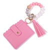 Food silicone, bead bracelet, polyurethane keychain, silica gel card holder with tassels, new collection