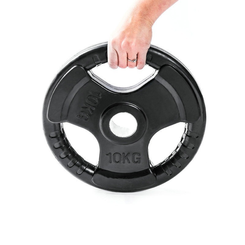 Barbell competitiva PU color envoltura barbell gimnasio fuerza comercial mano agarrar barbell volador profesional